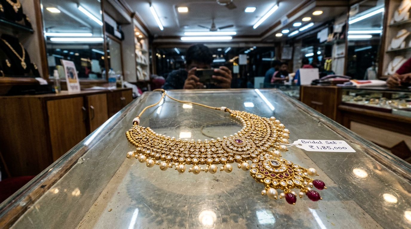 Diwali showroom film — the photo they sent